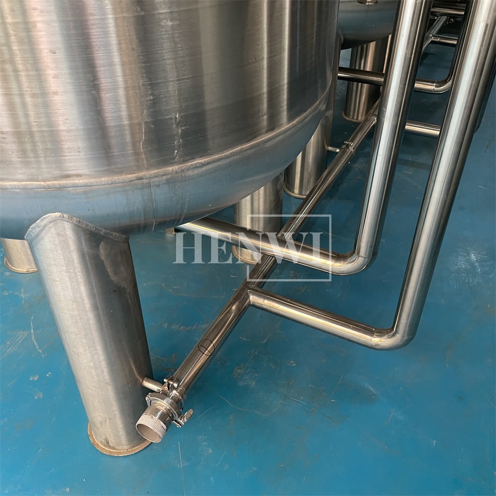 Henwi HWRO-Single Stage-3000-10000L/H-SUS Reverse Osmosis Water Purification Treatment Equipment Pure Water Making Machine Water Purifying Device