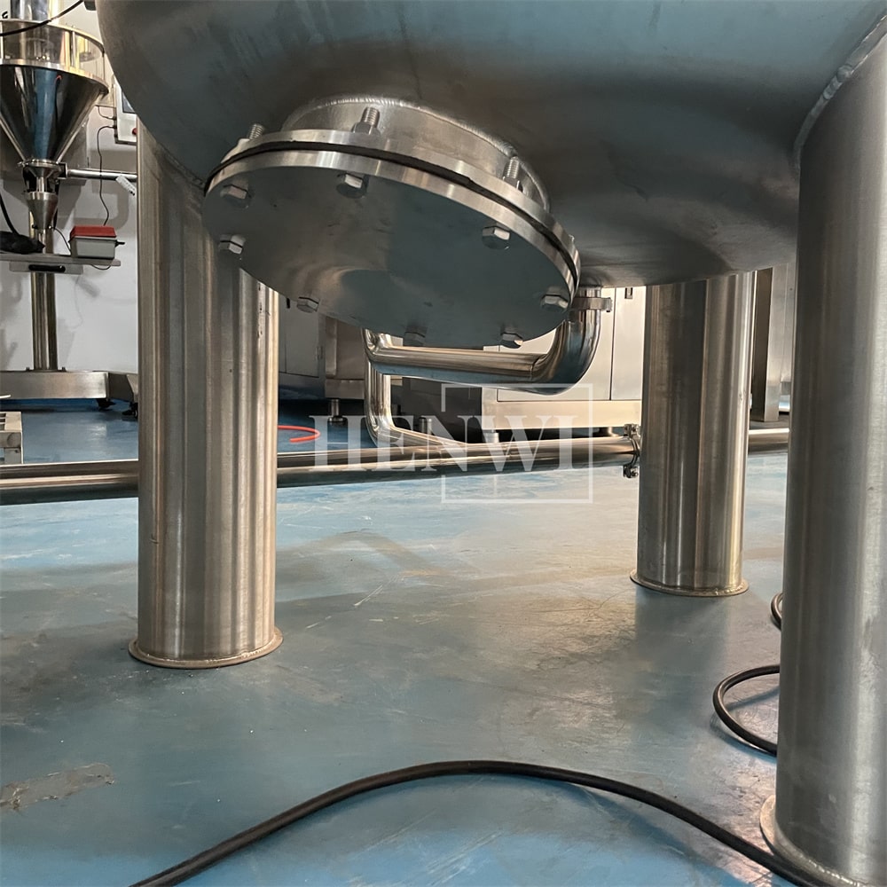 Henwi HWRO-Single Stage-3000-10000L/H-SUS Reverse Osmosis Water Purification Treatment Equipment Pure Water Making Machine Water Purifying Device