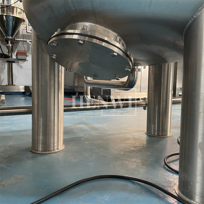 Henwi HWRO-Single Stage-3000-10000L/H-SUS Reverse Osmosis Water Purification Treatment Equipment Pure Water Making Machine Water Purifying Device