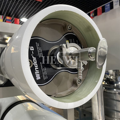 Henwi HWRO-Single Stage-3000-10000L/H-SUS Reverse Osmosis Water Purification Treatment Equipment Pure Water Making Machine Water Purifying Device