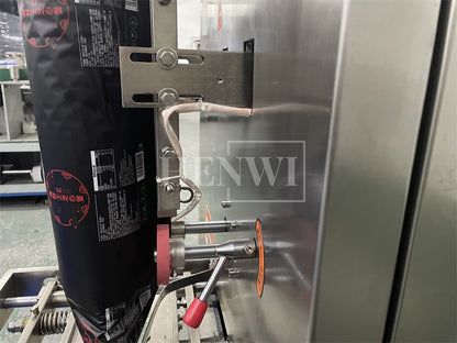 Henwi HWSM-1KG-5KG Single Lane Powder Sachet Filler Sealer Coffee Milk Seasoning Condiments Spice Pepper Powder Filling Packing Machine