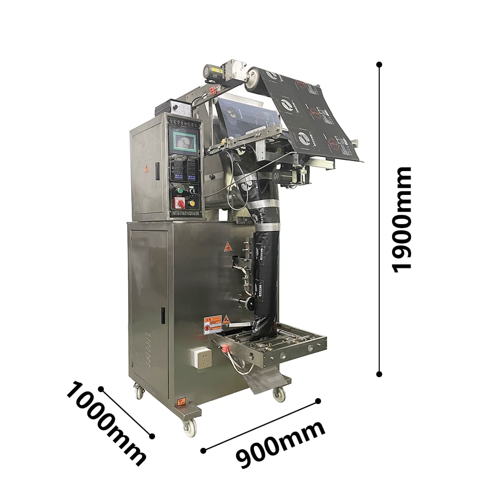 Henwi HWSM-1KG-5KG Single Lane Powder Sachet Filler Sealer Coffee Milk Seasoning Condiments Spice Pepper Powder Filling Packing Machine