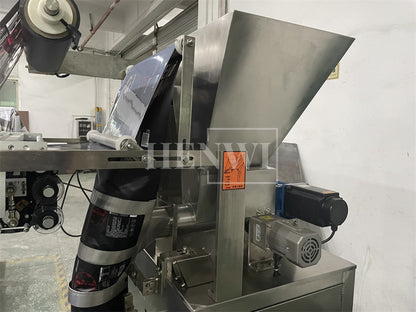 Henwi HWSM-1KG-5KG Single Lane Powder Sachet Filler Sealer Coffee Milk Seasoning Condiments Spice Pepper Powder Filling Packing Machine
