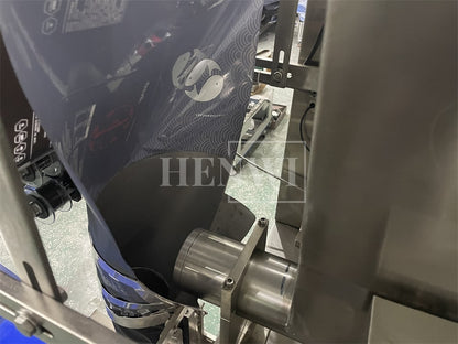 Henwi HWSM-1KG-5KG Single Lane Powder Sachet Filler Sealer Coffee Milk Seasoning Condiments Spice Pepper Powder Filling Packing Machine