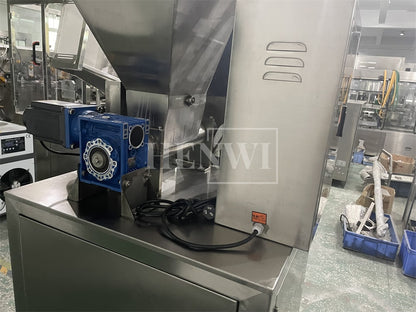 Henwi HWSM-1KG-5KG Single Lane Powder Sachet Filler Sealer Coffee Milk Seasoning Condiments Spice Pepper Powder Filling Packing Machine