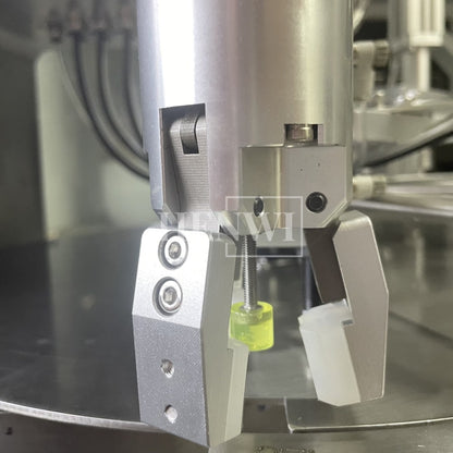 Henwi HWFM-S1 Desktop Semi Auto Spout Sachet Filling Capping Machine 1 Nozzle Spout Pouch Bag One Station Filler Sealer