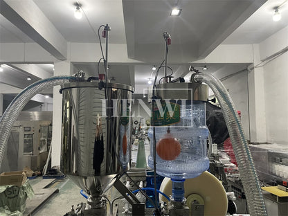 Henwi HWSM-Single Lane 2 in 1 Liquid Sachet Filler Sealer Hair Dye Color Dying Cream Gel Filling Packing Machine