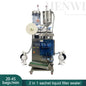 Henwi HWSM-Single Lane 2 in 1 Liquid Sachet Filler Sealer Hair Dye Color Dying Cream Gel Filling Packing Machine