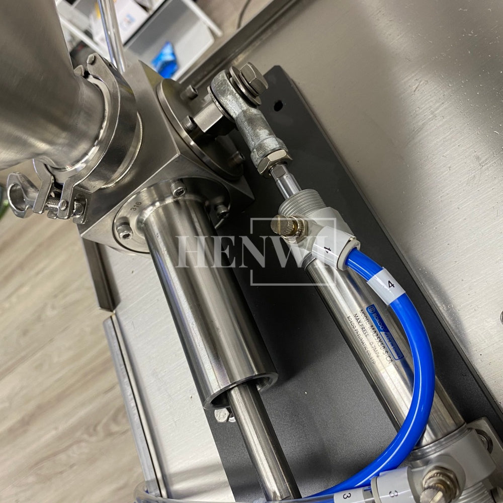 Henwi HWSM-1 Lane Liquid Sachet Filler Sealer Water Juice Honey Sauce Shampoo Cream Syrup Filling Packing Machine