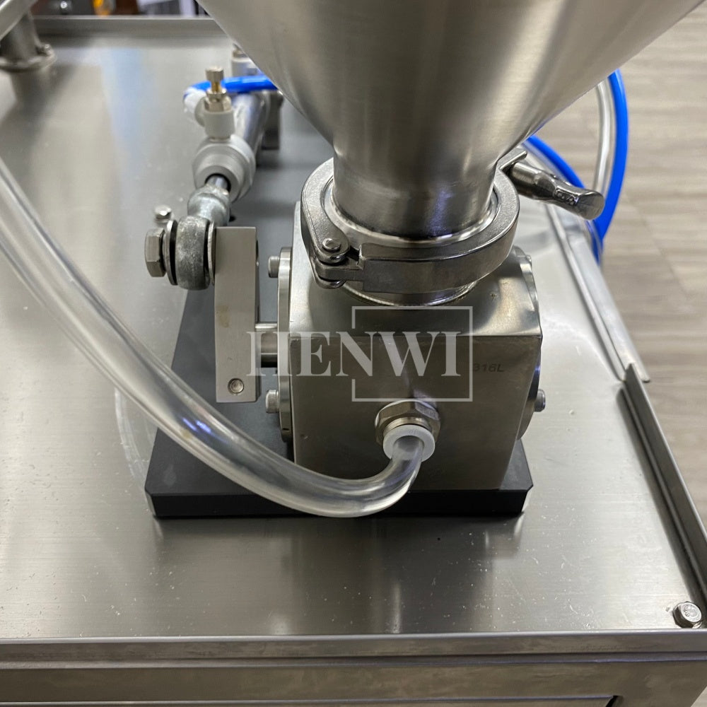 Henwi HWSM-1 Lane Liquid Sachet Filler Sealer Water Juice Honey Sauce Shampoo Cream Syrup Filling Packing Machine