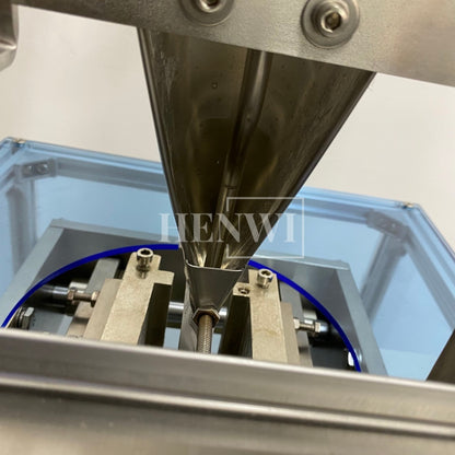 Henwi HWSM-1 Lane Liquid Sachet Filler Sealer Water Juice Honey Sauce Shampoo Cream Syrup Filling Packing Machine