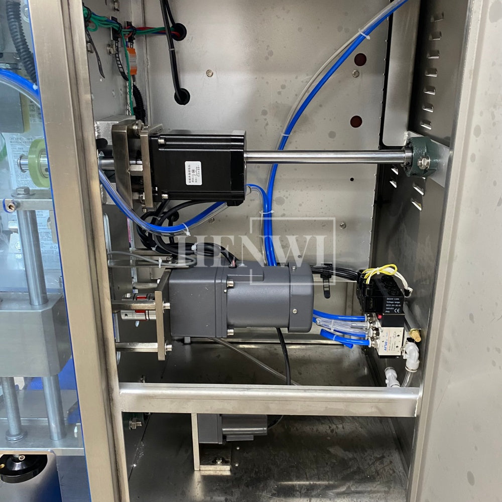 Henwi HWSM-1 Lane Liquid Sachet Filler Sealer Water Juice Honey Sauce Shampoo Cream Syrup Filling Packing Machine