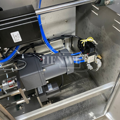 Henwi HWSM-1 Lane Liquid Sachet Filler Sealer Water Juice Honey Sauce Shampoo Cream Syrup Filling Packing Machine