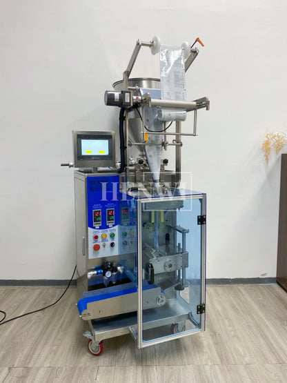 Henwi HWSM-1 Lane Liquid Sachet Filler Sealer Water Juice Honey Sauce Shampoo Cream Syrup Filling Packing Machine