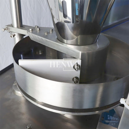 Henwi HWSM-Single Lane Powder Sachet Coffee Milk Seasoning Condiments Spice Pepper Powder Filler Sealer Filling Packing Machine