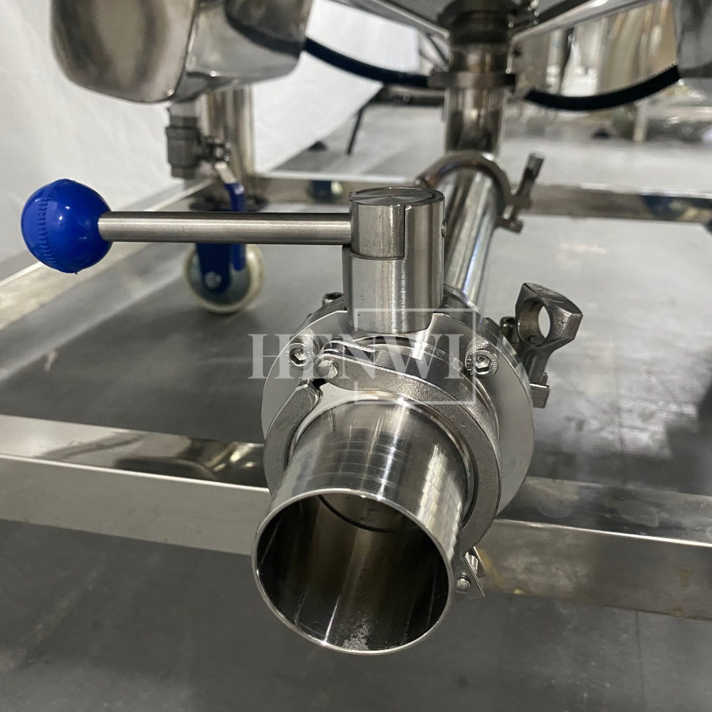 Henwi HWST-MKH-50L-100L-200L-300L-500L-1000L Mobile Model Half-Opened Foldable Cover Storage Tank With Heating / Constant Temperature Heater Tank Machine