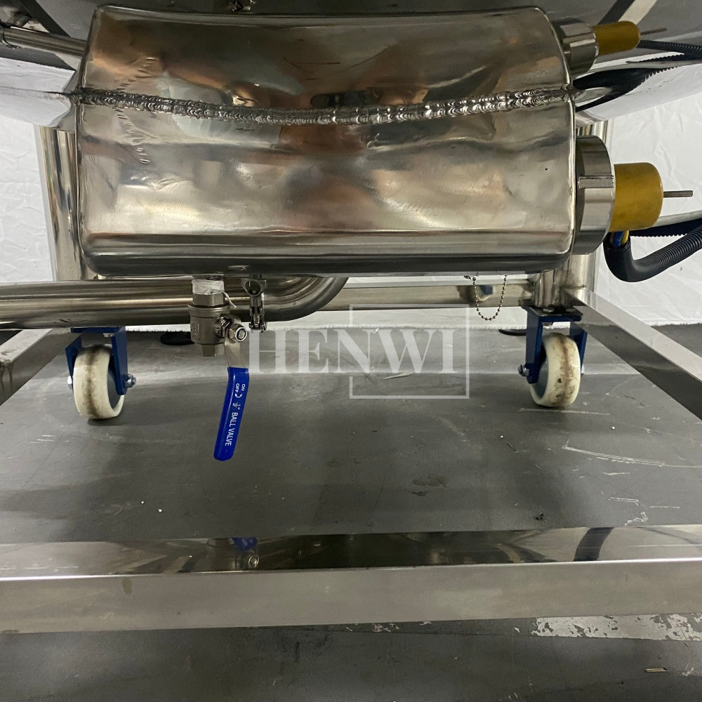 Henwi HWST-MKH-50L-100L-200L-300L-500L-1000L Mobile Model Half-Opened Foldable Cover Storage Tank With Heating / Constant Temperature Heater Tank Machine