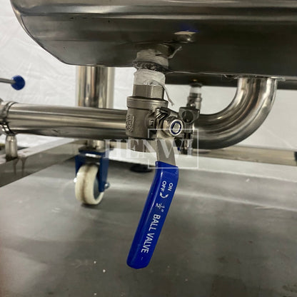 Henwi HWST-MKH-50L-100L-200L-300L-500L-1000L Mobile Model Half-Opened Foldable Cover Storage Tank With Heating / Constant Temperature Heater Tank Machine