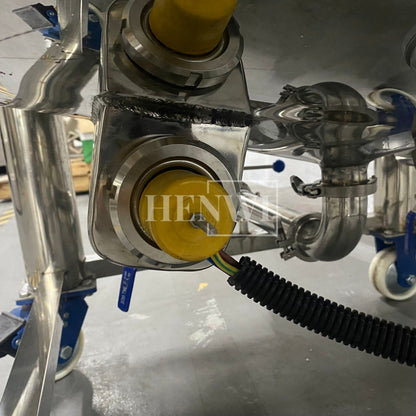 Henwi HWST-MKH-50L-100L-200L-300L-500L-1000L Mobile Model Half-Opened Foldable Cover Storage Tank With Heating / Constant Temperature Heater Tank Machine