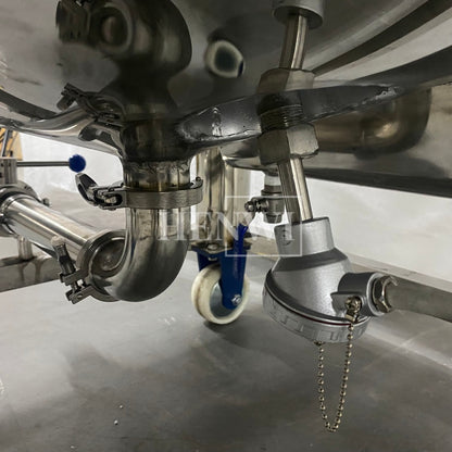 Henwi HWST-MKH-50L-100L-200L-300L-500L-1000L Mobile Model Half-Opened Foldable Cover Storage Tank With Heating / Constant Temperature Heater Tank Machine