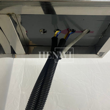 Henwi HWST-MKH-50L-100L-200L-300L-500L-1000L Mobile Model Half-Opened Foldable Cover Storage Tank With Heating / Constant Temperature Heater Tank Machine