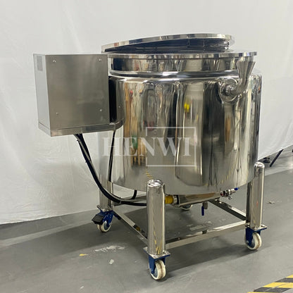 Henwi HWST-MKH-50L-100L-200L-300L-500L-1000L Mobile Model Half-Opened Foldable Cover Storage Tank With Heating / Constant Temperature Heater Tank Machine