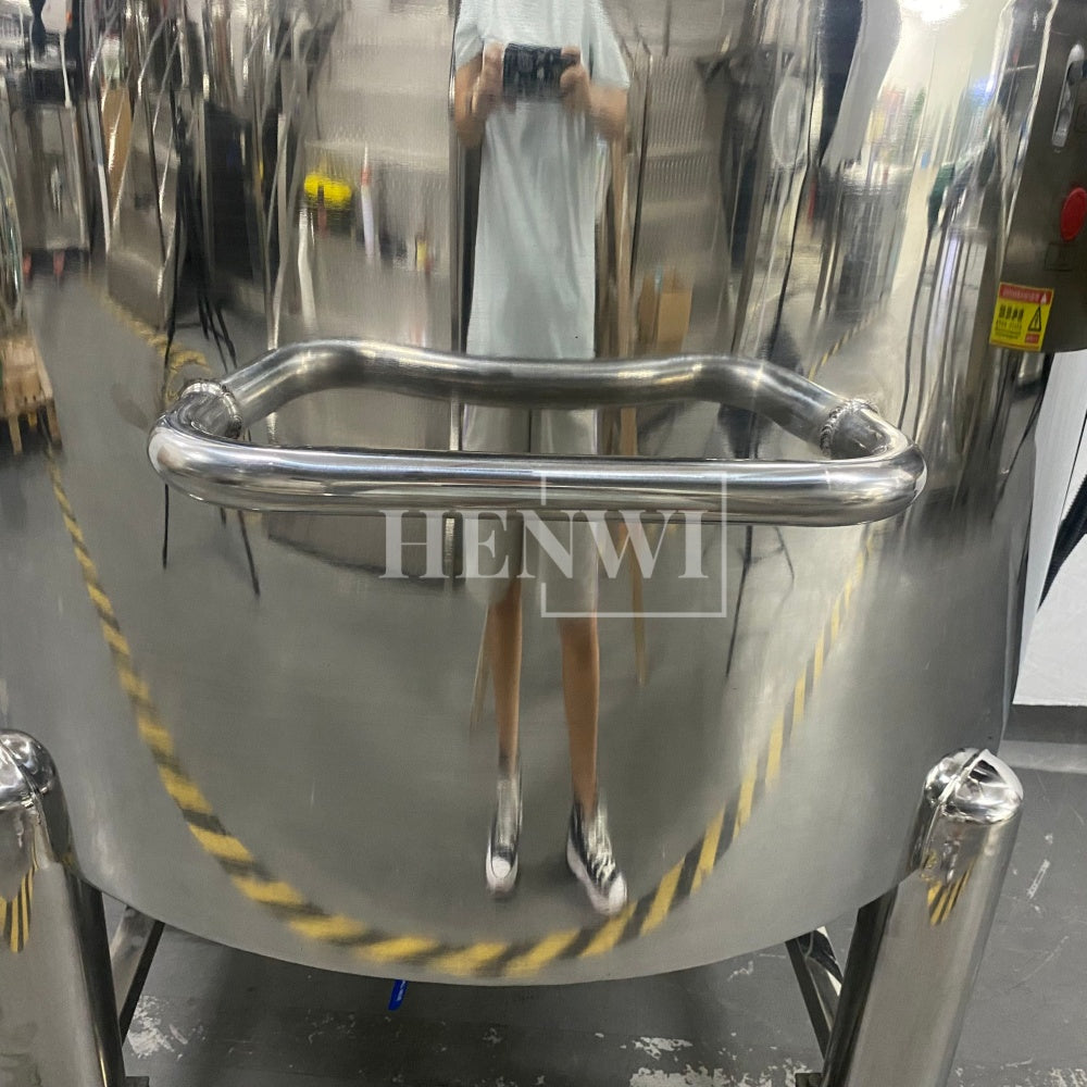Henwi HWST-MKH-50L-100L-200L-300L-500L-1000L Mobile Model Half-Opened Foldable Cover Storage Tank With Heating / Constant Temperature Heater Tank Machine