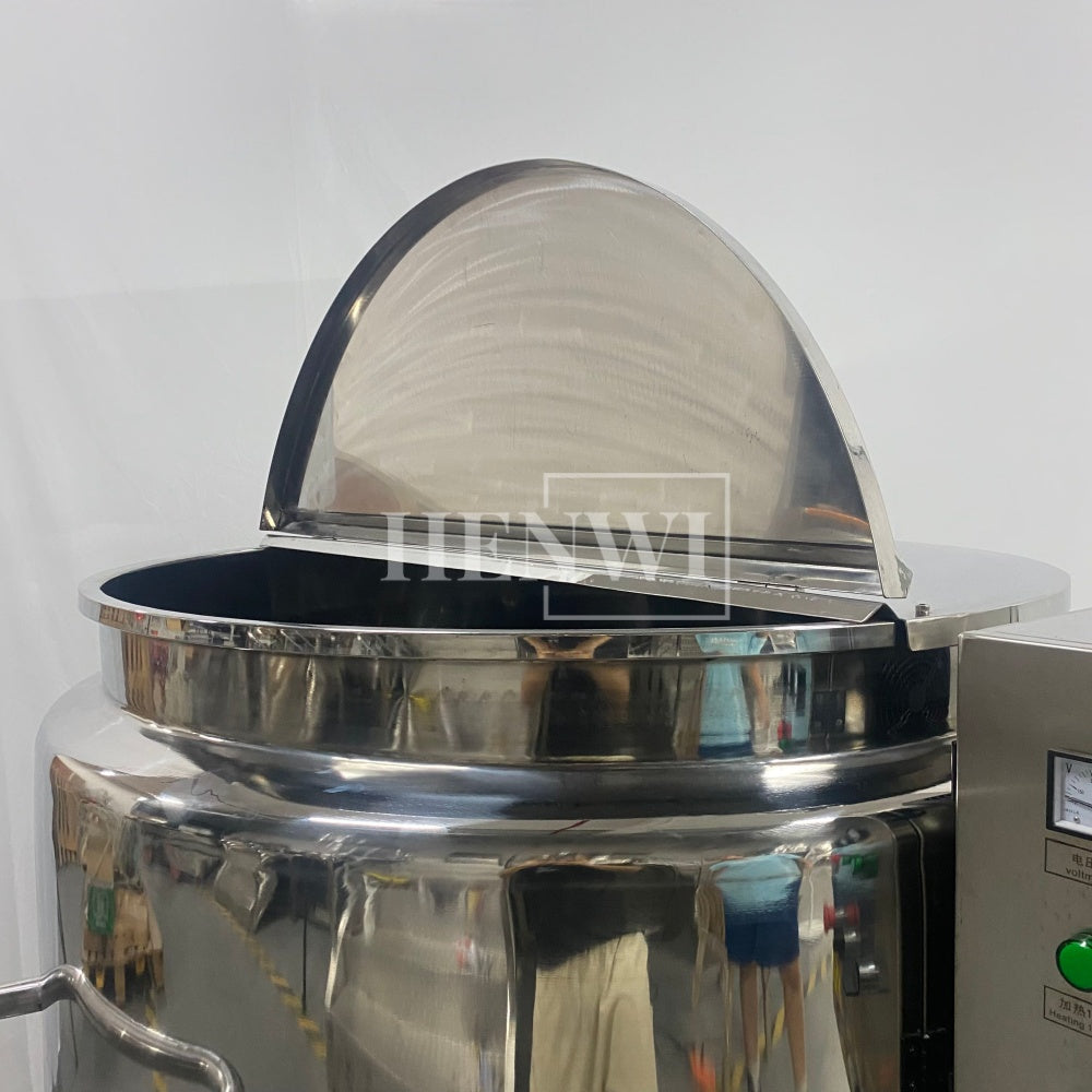 Henwi HWST-MKH-50L-100L-200L-300L-500L-1000L Mobile Model Half-Opened Foldable Cover Storage Tank With Heating / Constant Temperature Heater Tank Machine