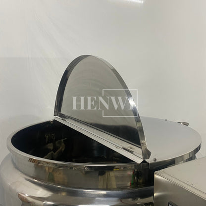 Henwi HWST-MKH-50L-100L-200L-300L-500L-1000L Mobile Model Half-Opened Foldable Cover Storage Tank With Heating / Constant Temperature Heater Tank Machine