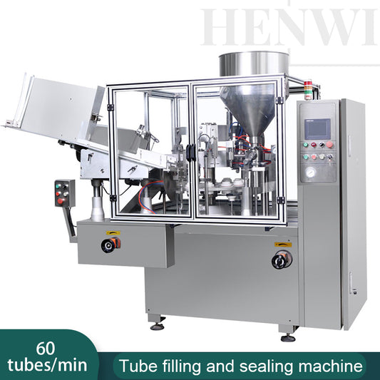 Henwi HWTM-HS Automatic Soft Plastic Tube Filling Sealing Machine PET Tube Filler And Heating Sealer