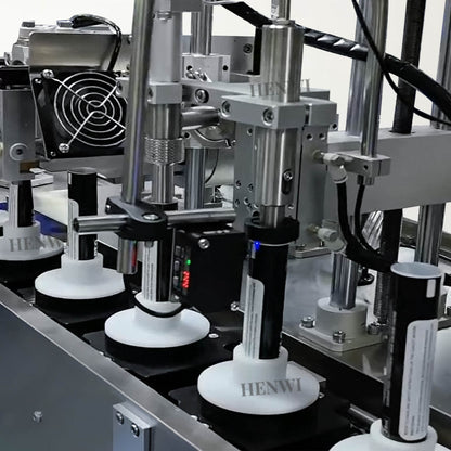 Máquina automática de llenado y sellado de tubos laminados Henwi HWTM-US Llenadora de tubos compuestos y selladora ultrasónica