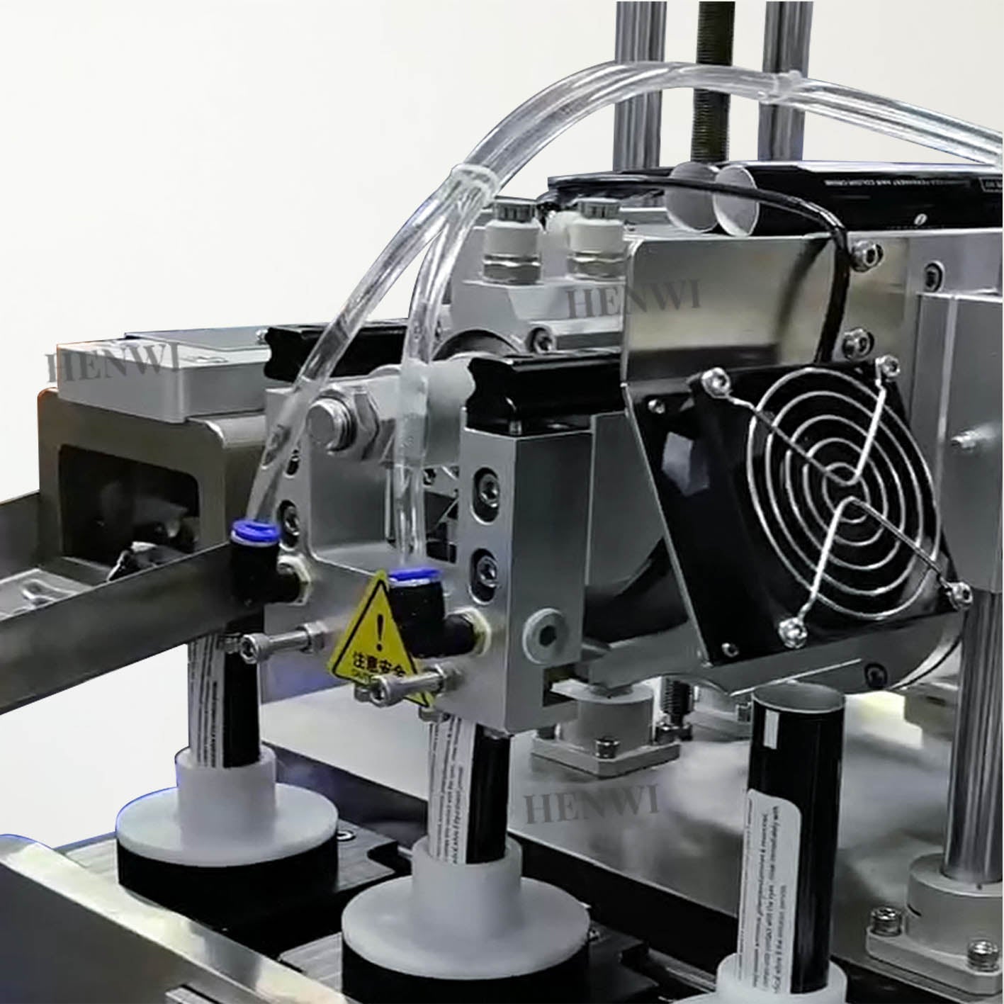 Máquina automática de llenado y sellado de tubos laminados Henwi HWTM-US Llenadora de tubos compuestos y selladora ultrasónica