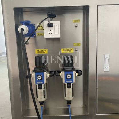 Henwi HWTM-US Automatic Laminated Tube Filling Sealing Machine Composited Tube Filler And Ultrasonic Sealer