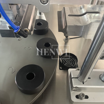 Henwi HWTM-US Automatic Laminated Tube Filling Sealing Machine Composited Tube Filler And Ultrasonic Sealer