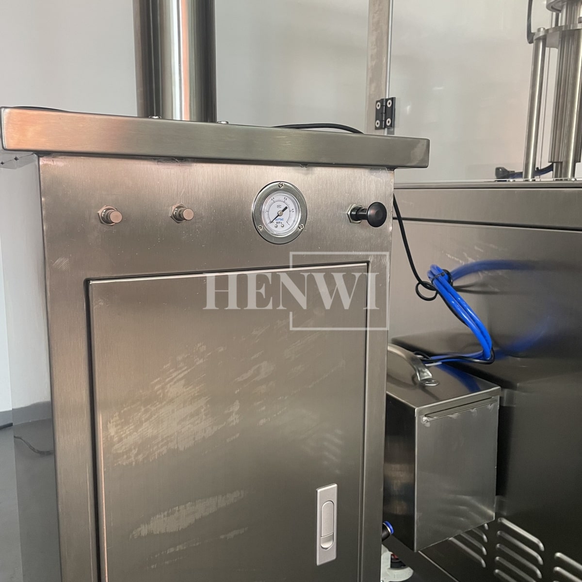 Henwi HWTM-US Automatic Laminated Tube Filling Sealing Machine Composited Tube Filler And Ultrasonic Sealer