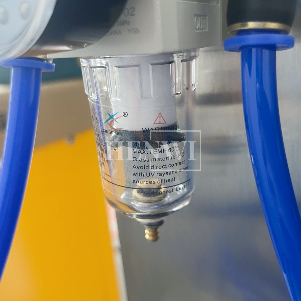 Henwi HWFM-S-VF1 Полуавтоматическая машина для розлива и упаковки жидкостей с одной насадкой Вертикальный наполнитель для бутылок с 1 головкой