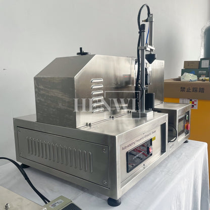 Henwi HWFM-S-VF1 Полуавтоматическая машина для розлива и упаковки жидкостей с одной насадкой Вертикальный наполнитель для бутылок с 1 головкой