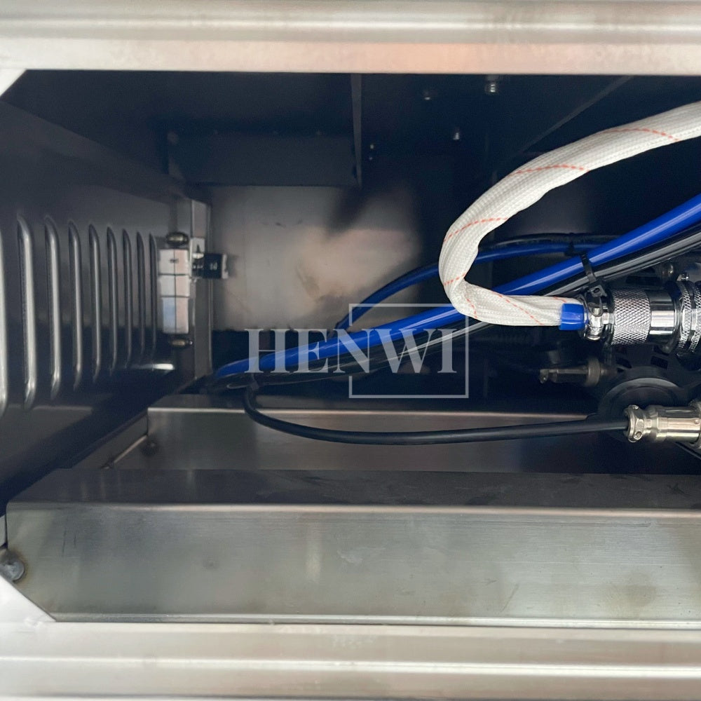 Henwi HWFM-S-VF1 Полуавтоматическая машина для розлива и упаковки жидкостей с одной насадкой Вертикальный наполнитель для бутылок с 1 головкой