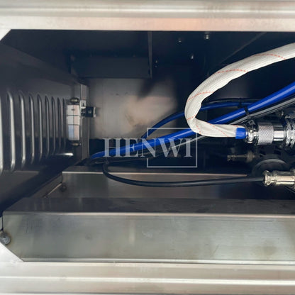 Henwi HWFM-S-VF1 Полуавтоматическая машина для розлива и упаковки жидкостей с одной насадкой Вертикальный наполнитель для бутылок с 1 головкой