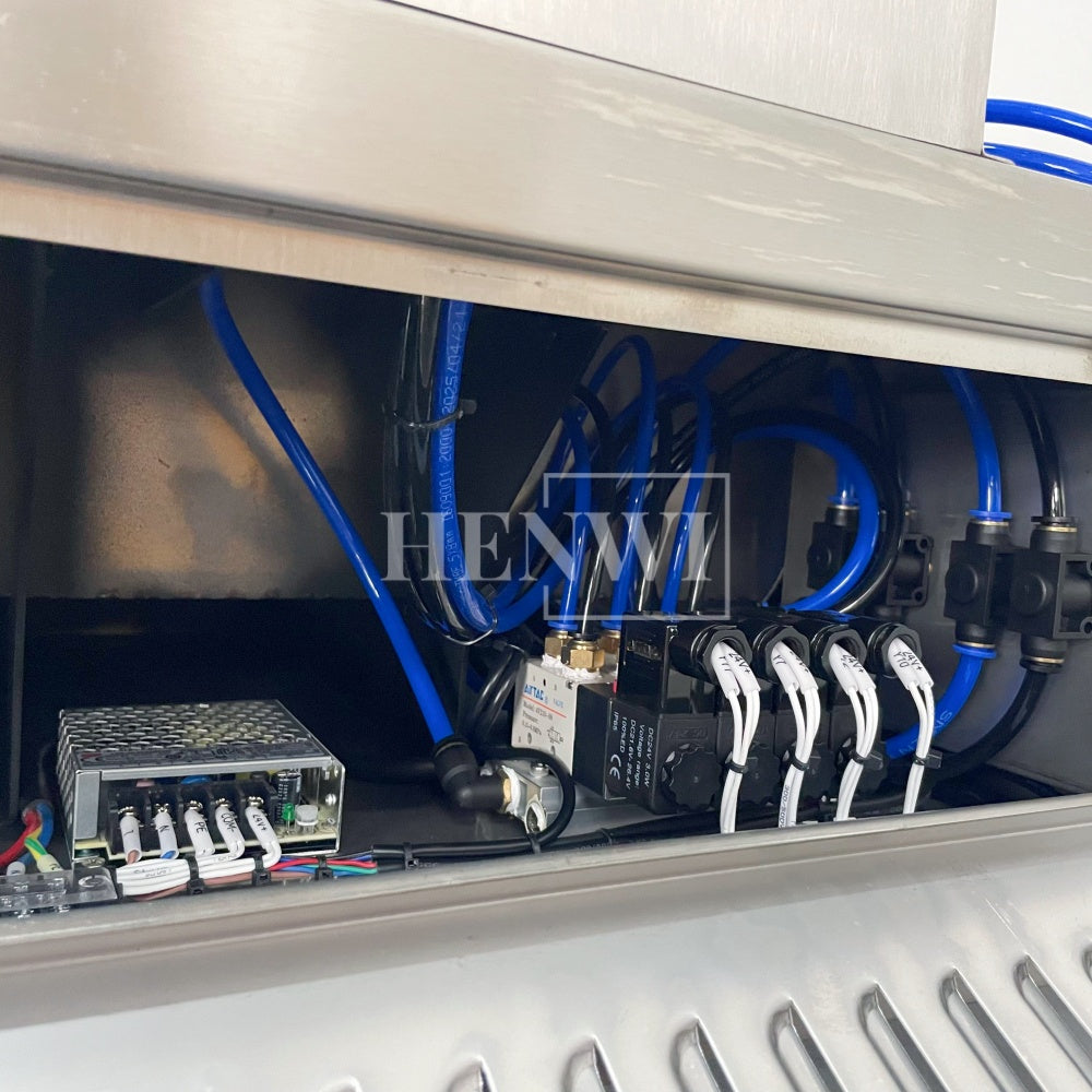 Henwi HWFM-S-VF1 Полуавтоматическая машина для розлива и упаковки жидкостей с одной насадкой Вертикальный наполнитель для бутылок с 1 головкой