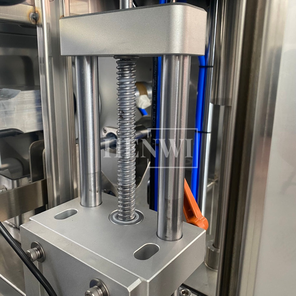 Máquina de llenado y sellado de tubos compuestos semiautomática Henwi HWTM-USS-1 Llenadora de tubos laminados y selladora por ultrasonido