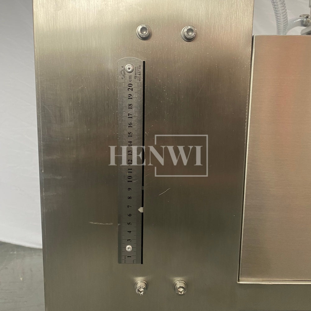 Máquina de llenado y sellado de tubos compuestos semiautomática Henwi HWTM-USS-1 Llenadora de tubos laminados y selladora por ultrasonido