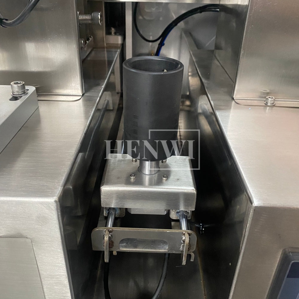 Máquina de llenado y sellado de tubos compuestos semiautomática Henwi HWTM-USS-1 Llenadora de tubos laminados y selladora por ultrasonido