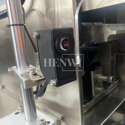 Máquina de llenado y sellado de tubos compuestos semiautomática Henwi HWTM-USS-1 Llenadora de tubos laminados y selladora por ultrasonido