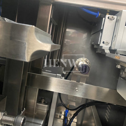 Máquina de llenado y sellado de tubos compuestos semiautomática Henwi HWTM-USS-1 Llenadora de tubos laminados y selladora por ultrasonido