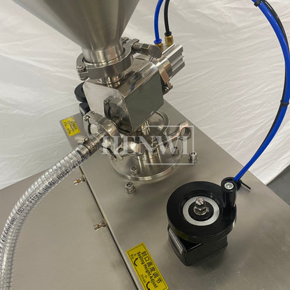 Máquina de llenado y sellado de tubos compuestos semiautomática Henwi HWTM-USS-1 Llenadora de tubos laminados y selladora por ultrasonido