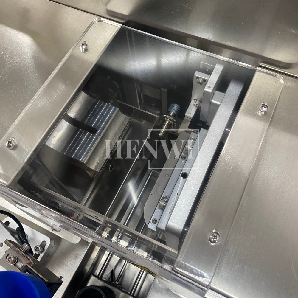 Máquina de llenado y sellado de tubos compuestos semiautomática Henwi HWTM-USS-1 Llenadora de tubos laminados y selladora por ultrasonido