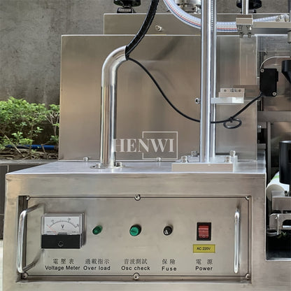 Henwi HWTM-USS-1 Semi Automatic Composited Tube Filling Sealing Machine Laminated Tube Filler And Ultrasound Sealer