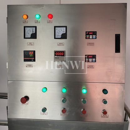 Henwi HWVM-GD-5000L Fixed Cover Model Vacuum Emulsifying Homogenizing Heating Mixer Tank Machine