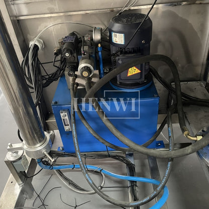 Henwi HWVM-LT-200L Hydraulic Lifting Cover Model Vacuum Emulsifying Homogenizing Heating Mixer Tank Machine